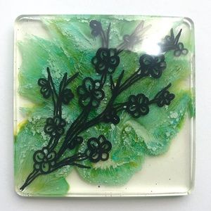🌱Growth Resin Coaster